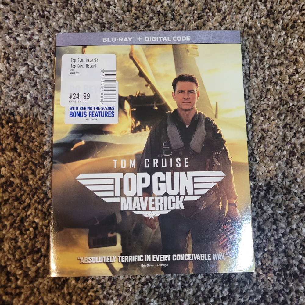 Top Gun Maverick Blu-ray